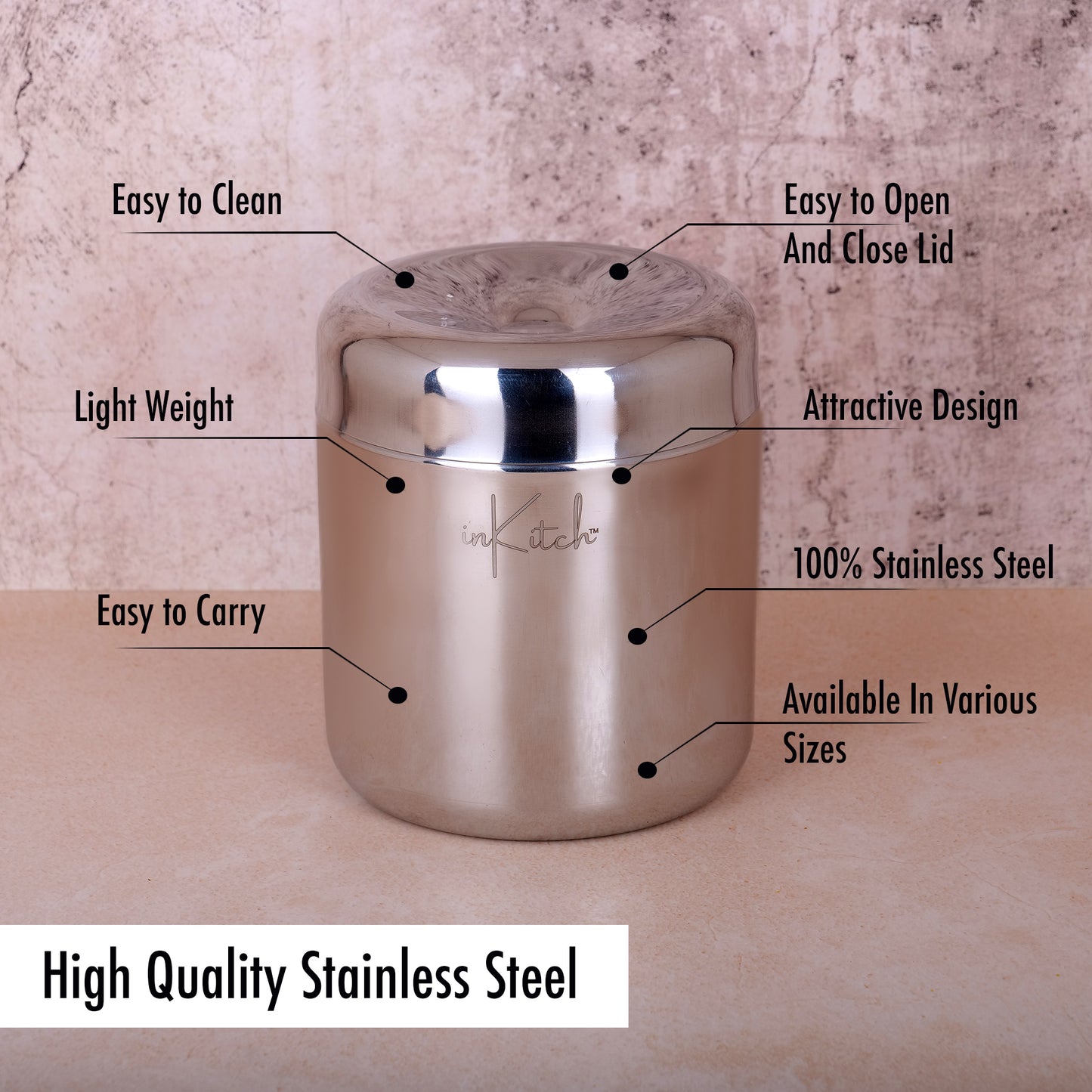 StackMate : Steel Storage Container Set