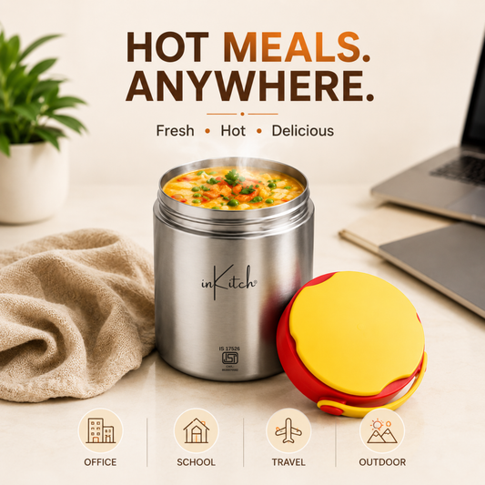 HotBite : Insulated Steel Food Jar