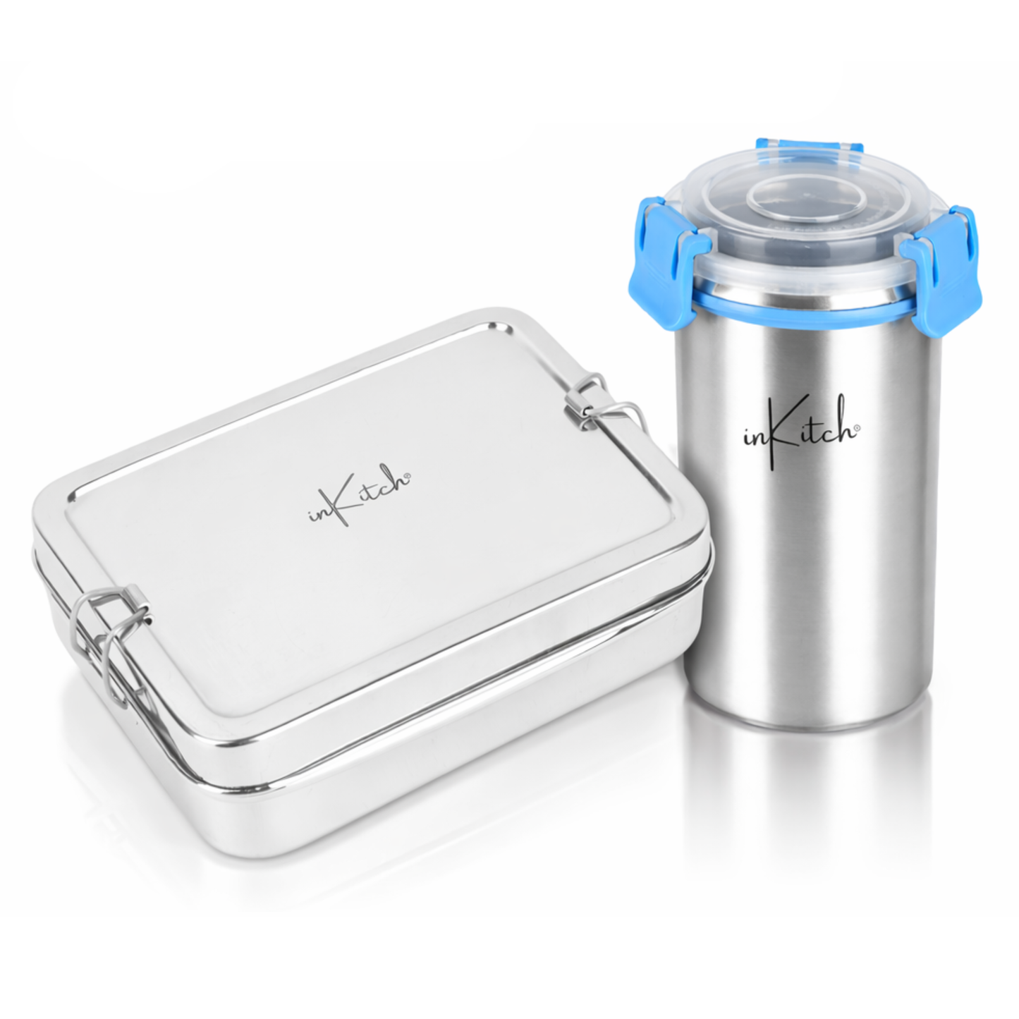 DayBox Square tiffin with tumbler