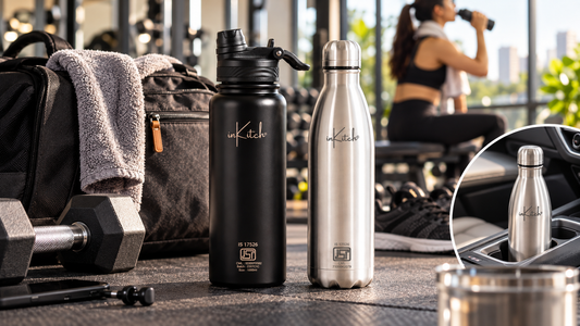Best Gym Water Bottle in India: Wide-Mouth, Sweat-Proof, Fits a Cup Holder