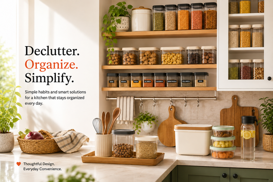 How to Maintain an Organized Kitchen: A Practical Storage & Decluttering Guide for Indian Homes