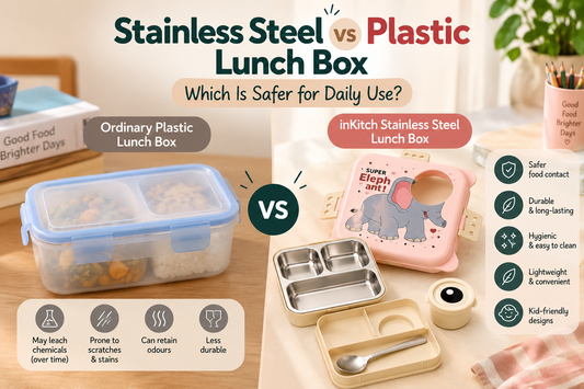 Stainless Steel vs Plastic Lunch Box: Which Is Safer for Daily Use?