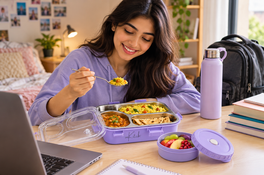 Best Tiffin Box for Hostel & PG Students: Compact, Leak-Proof, Easy to Wash in a Shared Sink