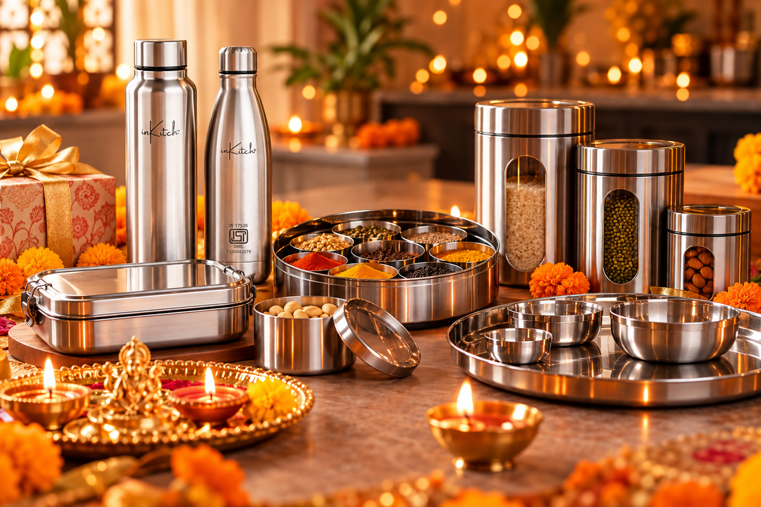 What to Buy on Dhanteras 2026: Steel Utensils, Bottles and Kitchenware Under Every Budget