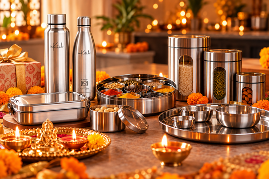 What to Buy on Dhanteras 2026: Steel Utensils, Bottles and Kitchenware Under Every Budget