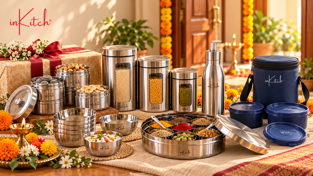 Griha Pravesh Gift Ideas: Steel Kitchenware That's Auspicious and Actually Useful
