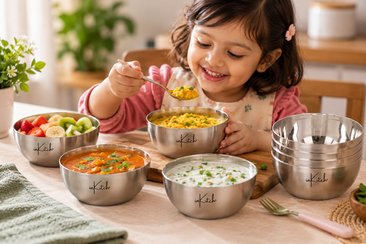 Best Steel Katori and Bowl Set for Kids: Sizes by Age, and Which Ones Don’t Tip Over