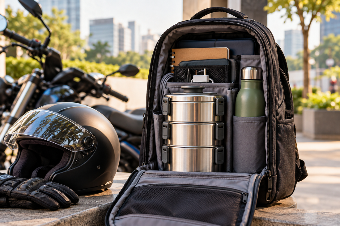 Best Lunch Box for Bike Riders and Daily Commuters: What Survives a Vertical Backpack?