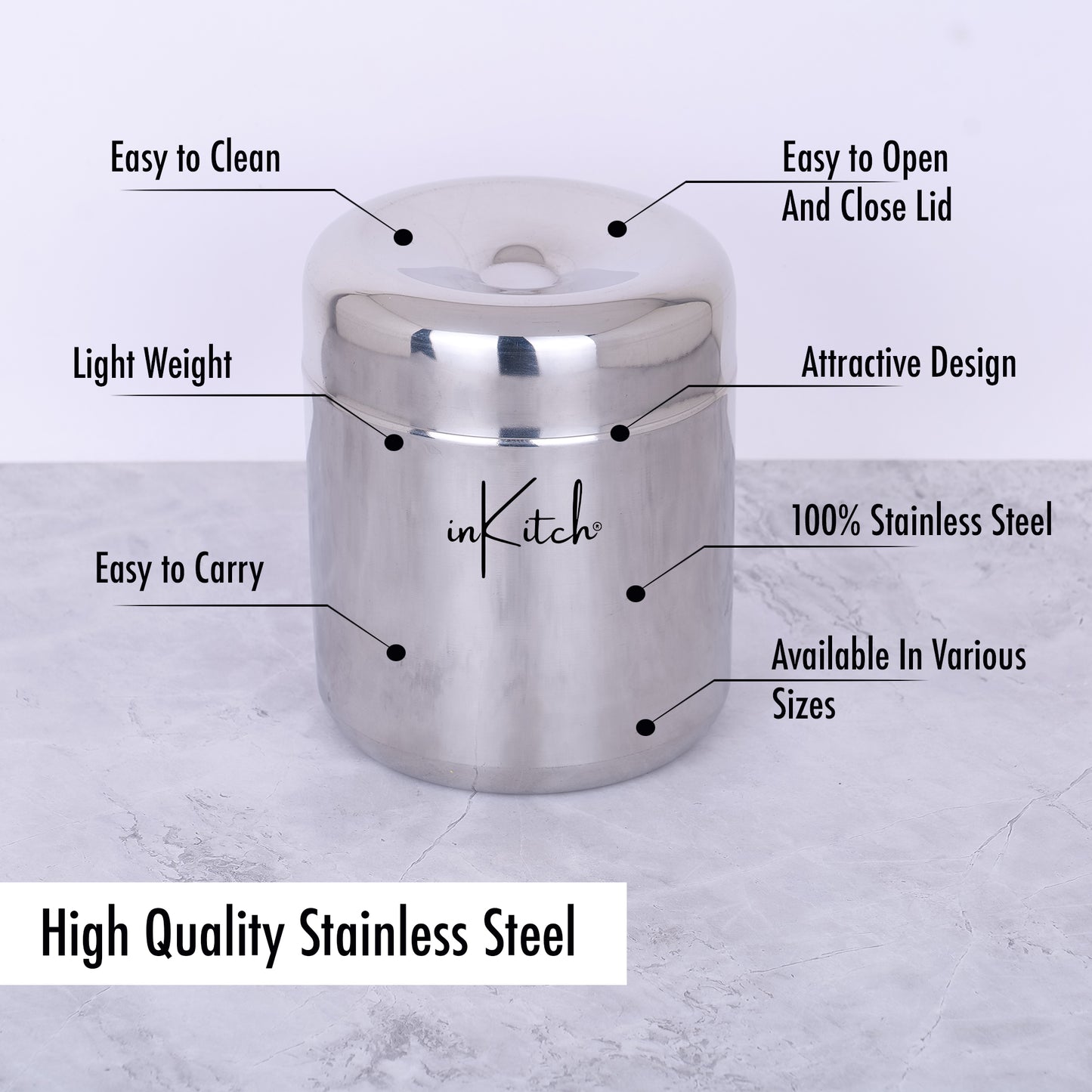 StackMate : Steel Storage Container Set