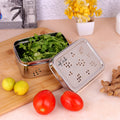 OxyFresh : Ventilated Steel Storage Dabba 750ml