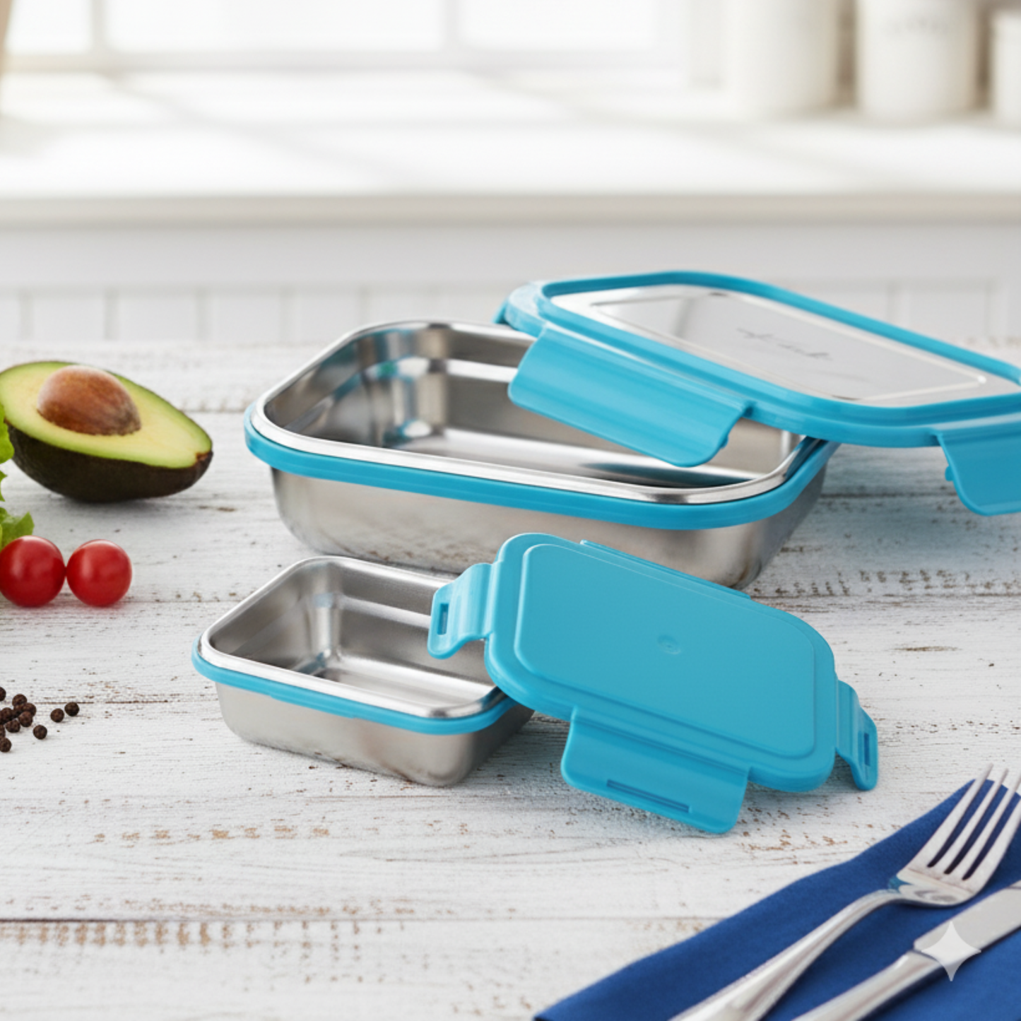 LockBox : Leak-Proof Steel Tiffin