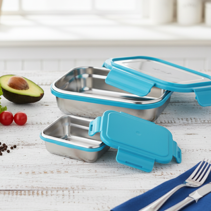 LockBox : Leak-Proof Steel Tiffin