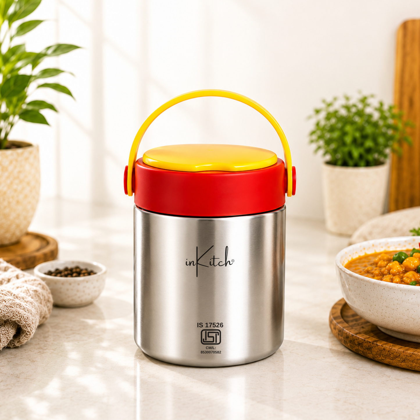 HotBite : Insulated Steel Food Jar