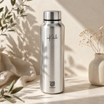 SipMate : Single-Wall Steel Water Bottle 1L (Silver)