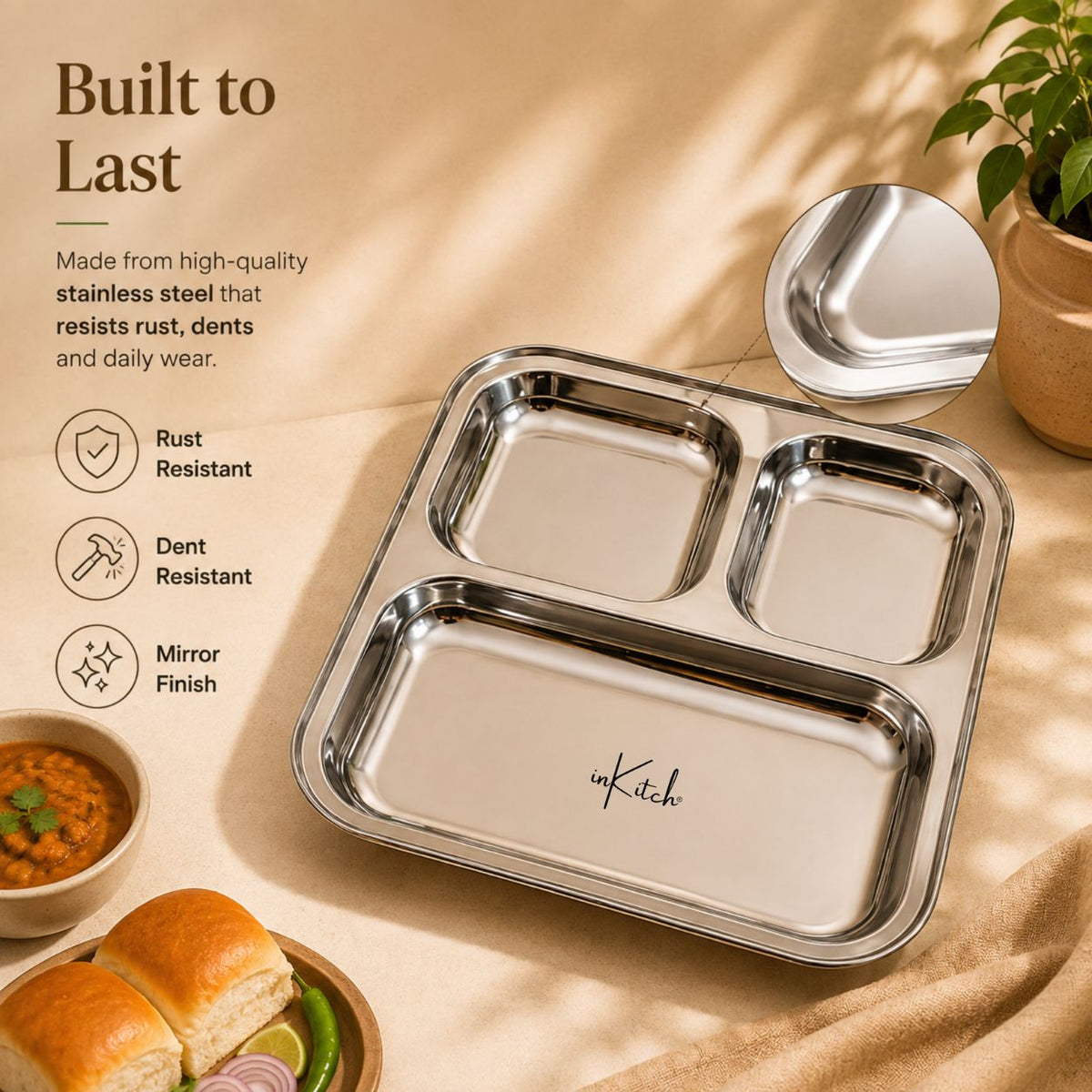 Pav Bhaji Plate-4