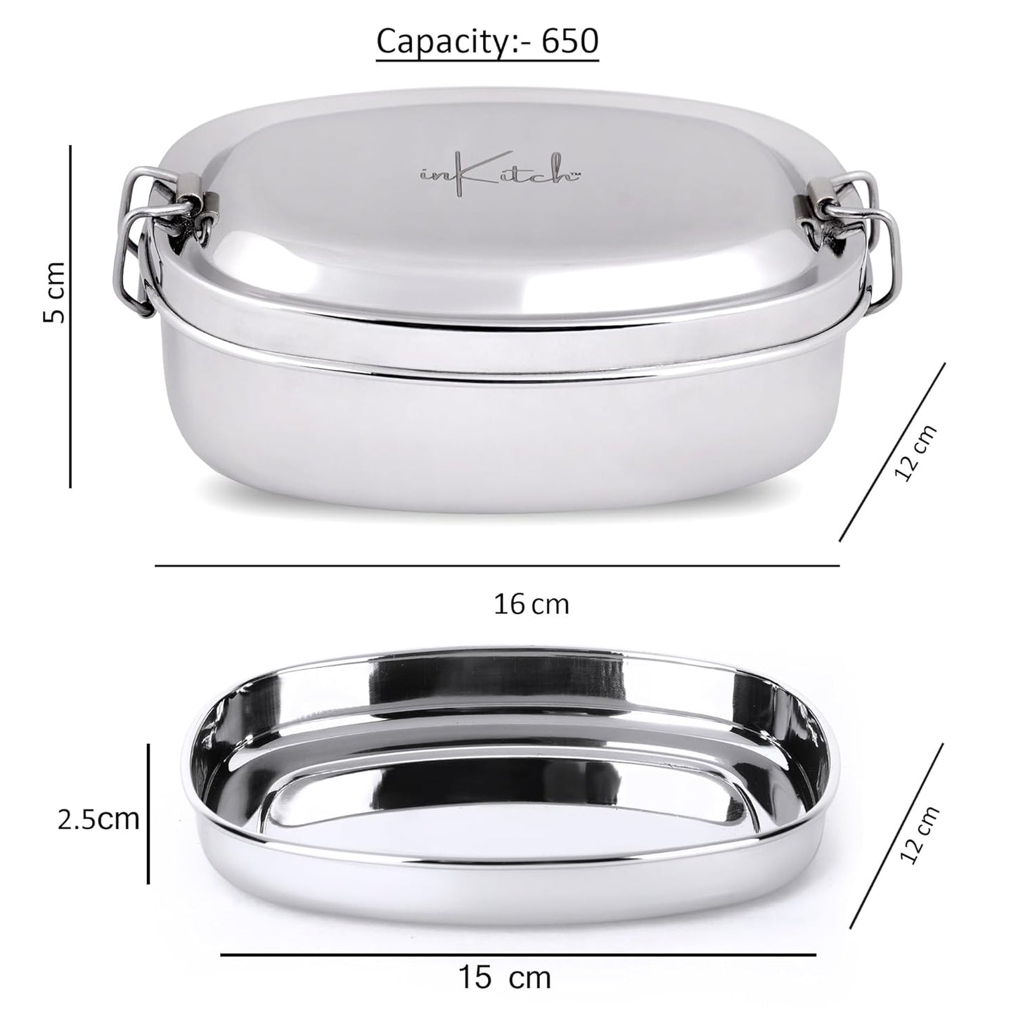 Oval (650ml)