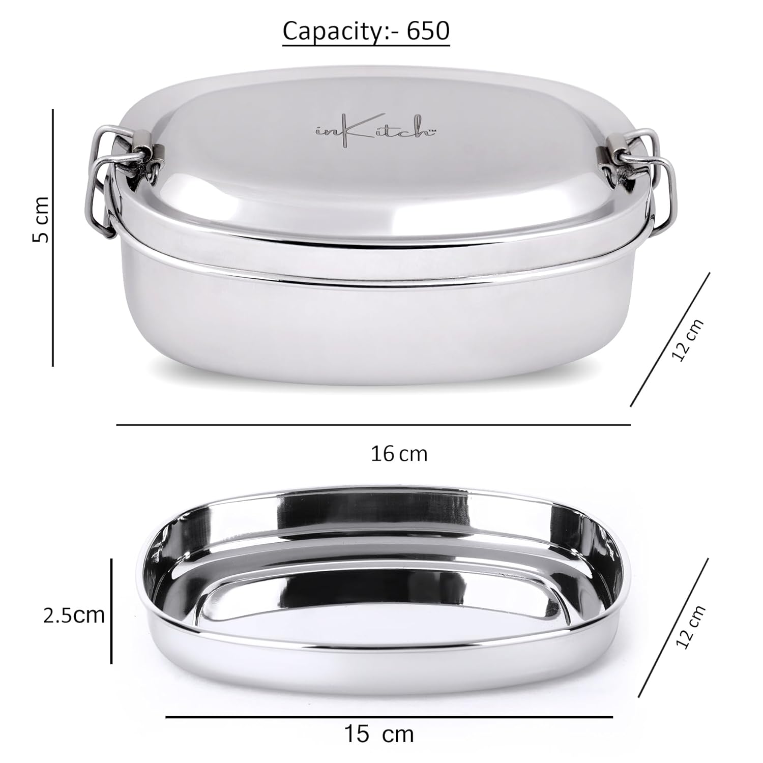 Oval (650ml)