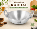 inKitch Aluminium Kadhai for Cooking