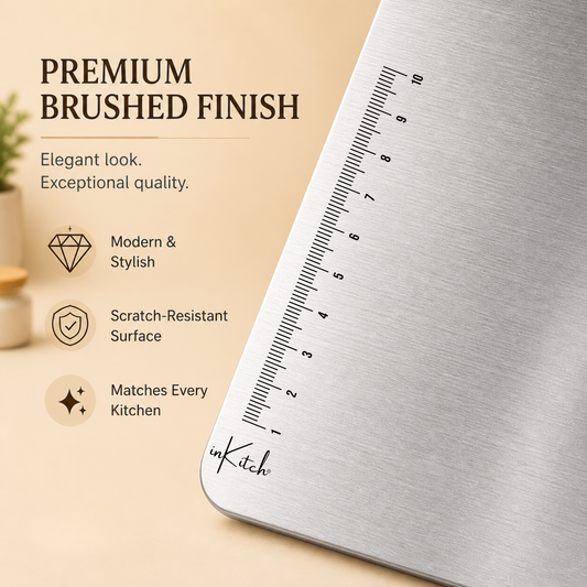 ChopCraft Classic : Steel Chopping & Cutting Board