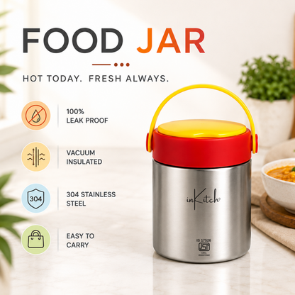 HotBite : Insulated Steel Food Jar