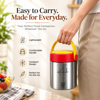 HotBite : Insulated Steel Food Jar