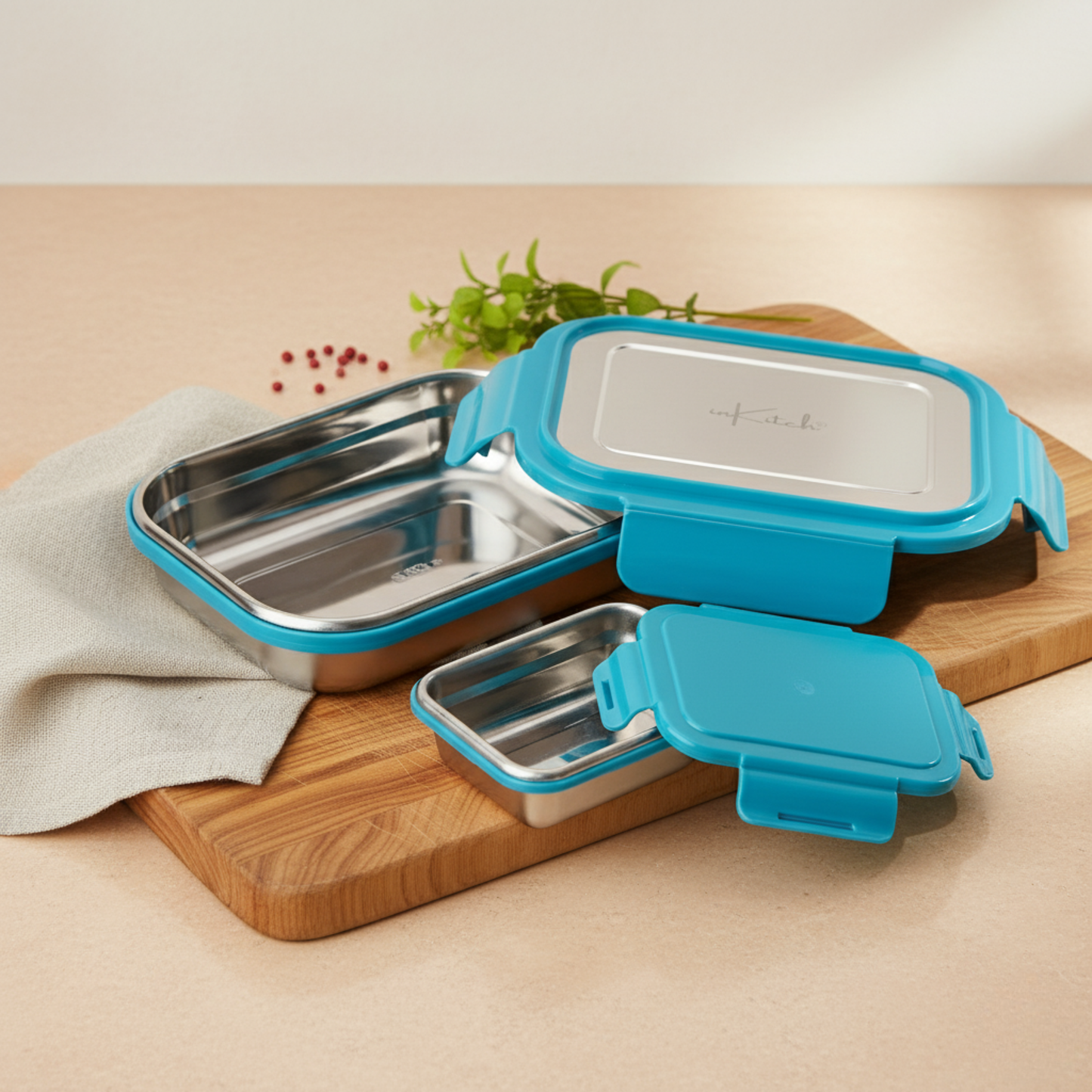 LockBox : Leak-Proof Steel Tiffin