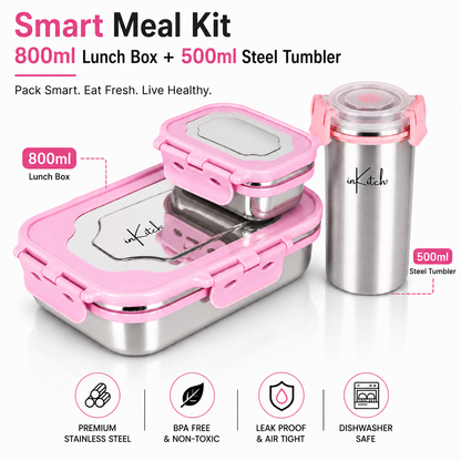 Pink + Tiffin & Tumbler-1