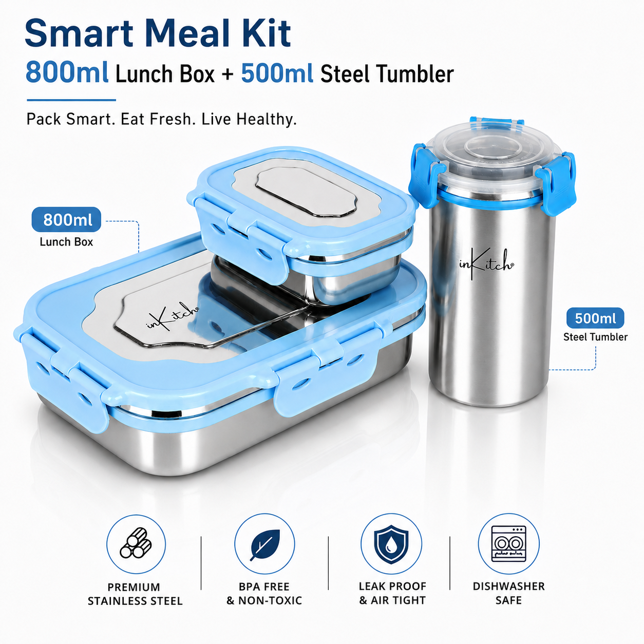 Blue+ Tiffin & Tumbler-1