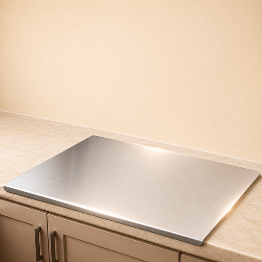 ChopCraft Table Top : Large Steel Chopping Board (35 × 29cm)