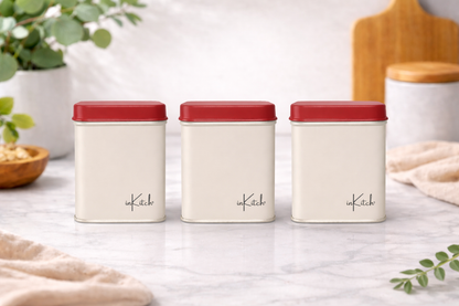 Truffle : Matte Finish Steel Storage Canister