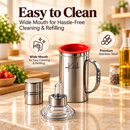 inKitch 1000 ml Cooking Oil Dispenser