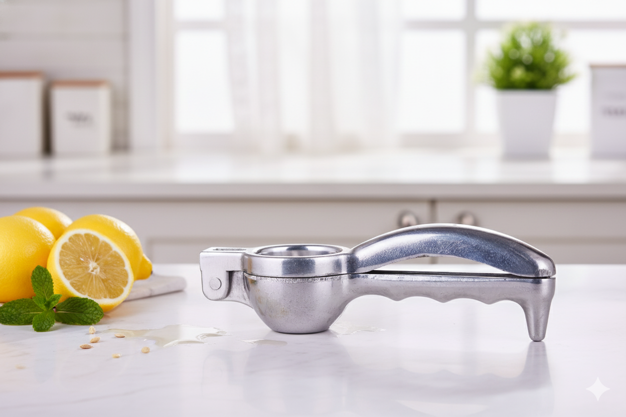 Squeezo Aluminium : Aluminium Lemon Squeezer & Citrus Juicer
