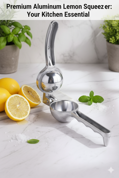Squeezo Aluminium : Aluminium Lemon Squeezer & Citrus Juicer