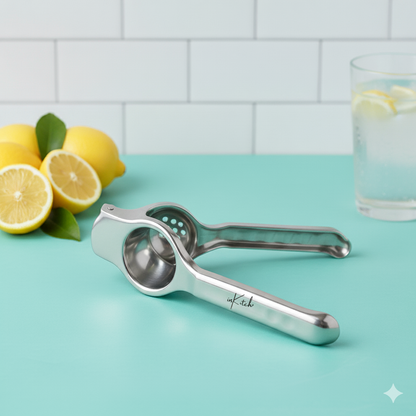 Squeezo Steel : Steel Lemon Squeezer & Citrus Juicer