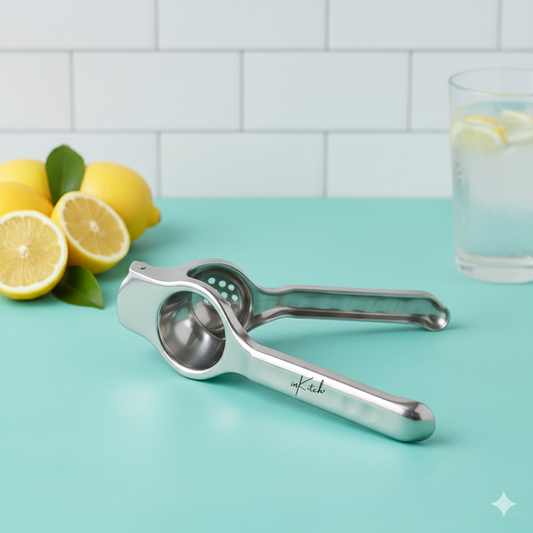 Squeezo Steel : Steel Lemon Squeezer & Citrus Juicer