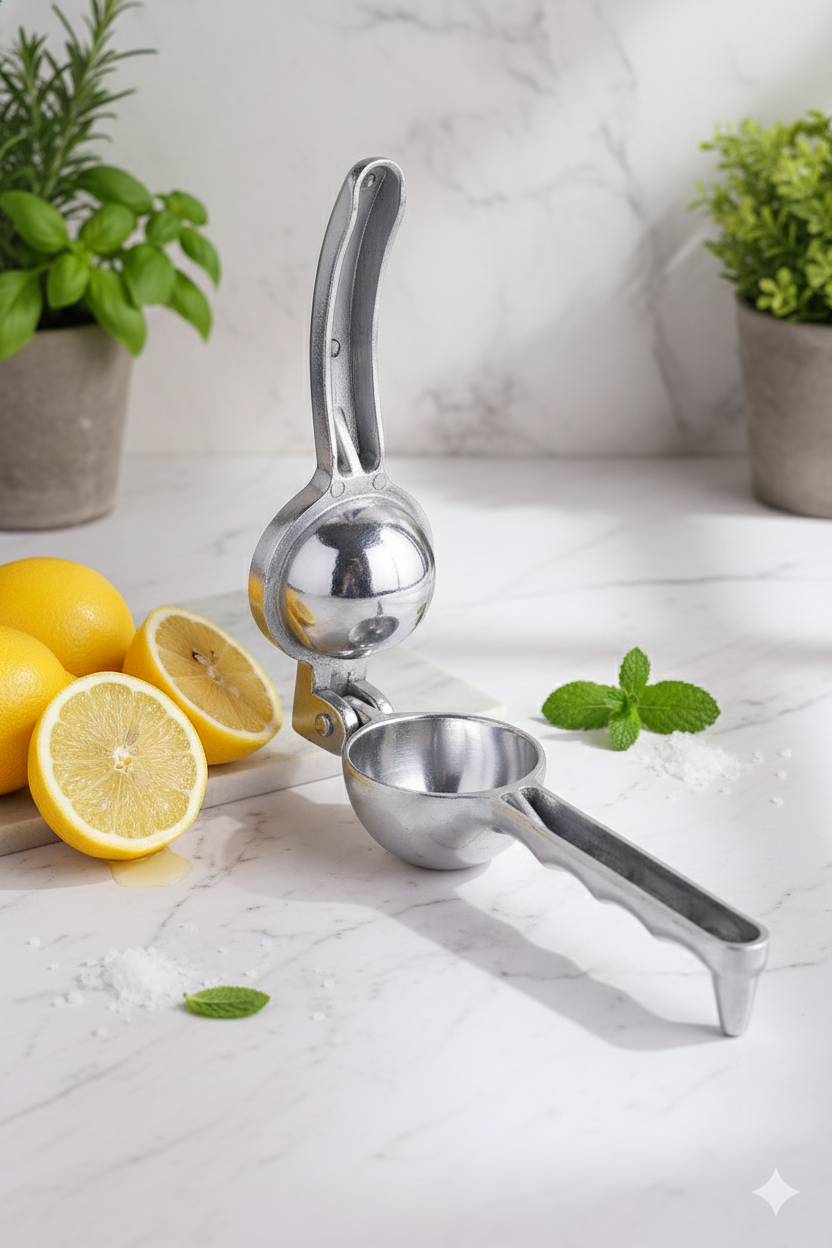 Squeezo Aluminium : Aluminium Lemon Squeezer & Citrus Juicer
