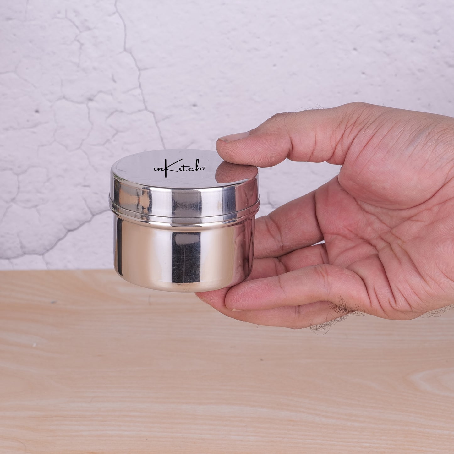 PocketDabbi : Mini Steel Container Set (120ml Each)