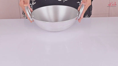 inKitch Aluminium Kadhai for Cooking